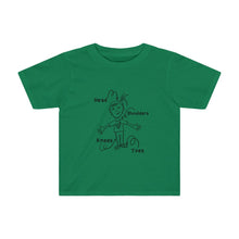 Load image into Gallery viewer, Kids Tee: head shoulders