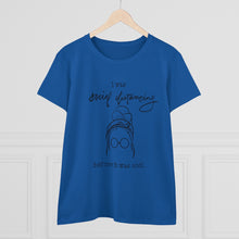 Load image into Gallery viewer, Women's Heavy Cotton Tee: social distancing