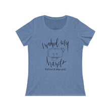 Load image into Gallery viewer, Women's Relaxed Jersey Short Sleeve Scoop Neck Tee:soap