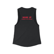 Load image into Gallery viewer, Women's Flowy Scoop Muscle Tank: Vargo Trained