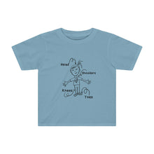Load image into Gallery viewer, Kids Tee: head shoulders
