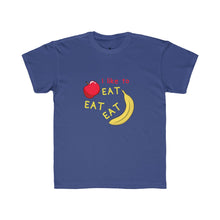 Load image into Gallery viewer, Kids Regular Fit Tee: apples and bananas