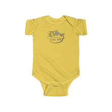 Load image into Gallery viewer, Infant Fine Jersey Bodysuit: strong like mom