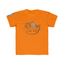 Load image into Gallery viewer, Kids Regular Fit Tee: strong like mom