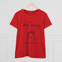Load image into Gallery viewer, Women's Heavy Cotton Tee: social distancing