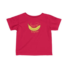 Load image into Gallery viewer, Infant Fine Jersey Tee: happy banana