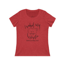 Load image into Gallery viewer, Women's Relaxed Jersey Short Sleeve Scoop Neck Tee:soap