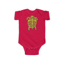 Load image into Gallery viewer, Infant Fine Jersey Bodysuit: turtle belly