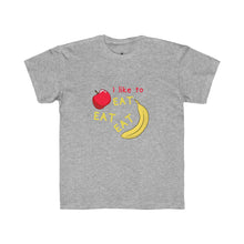 Load image into Gallery viewer, Kids Regular Fit Tee: apples and bananas
