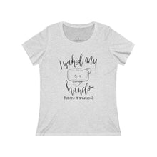 Load image into Gallery viewer, Women's Relaxed Jersey Short Sleeve Scoop Neck Tee:soap