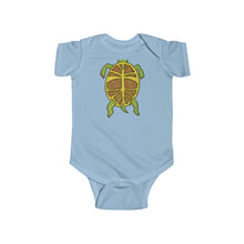 Load image into Gallery viewer, Infant Fine Jersey Bodysuit: turtle belly