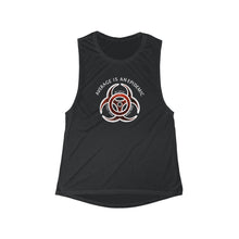 Load image into Gallery viewer, Average is an epidemic-Women&#39;s Flowy Scoop Muscle Tank
