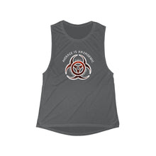 Load image into Gallery viewer, Average is an epidemic-Women&#39;s Flowy Scoop Muscle Tank
