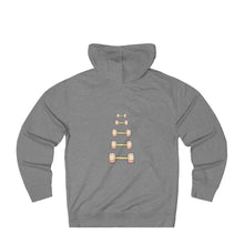 Load image into Gallery viewer, Unisex French Terry Hoodie: dumbbell progression
