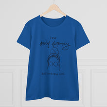 Load image into Gallery viewer, Women&#39;s Heavy Cotton Tee: social distancing
