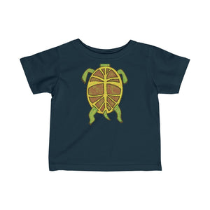 Infant Fine Jersey Tee: turtle belly