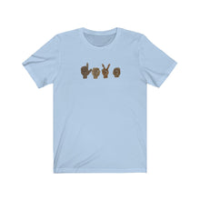 Load image into Gallery viewer, Nola LOVE Unisex Jersey Short Sleeve Tee
