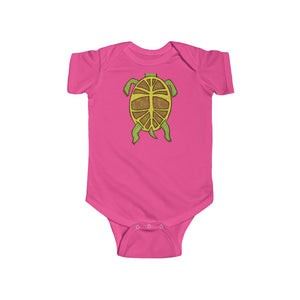 Infant Fine Jersey Bodysuit: turtle belly