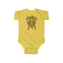 Load image into Gallery viewer, Infant Fine Jersey Bodysuit: turtle belly
