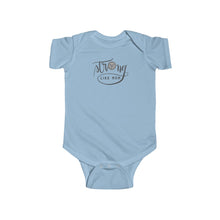 Load image into Gallery viewer, Infant Fine Jersey Bodysuit: strong like mom
