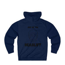 Load image into Gallery viewer, Unisex French Terry Hoodie: day of the deadlift
