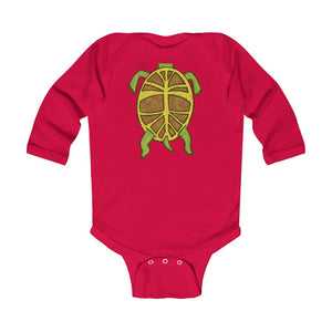 Infant Long Sleeve Bodysuit: turtle belly