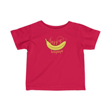 Load image into Gallery viewer, Infant Fine Jersey Tee: happy banana
