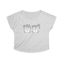 Load image into Gallery viewer, Women&#39;s Tri-Blend Dolman: gettin paper

