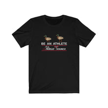 Load image into Gallery viewer, Duck athlete-Unisex Jersey Short Sleeve Tee
