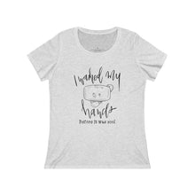 Load image into Gallery viewer, Women&#39;s Relaxed Jersey Short Sleeve Scoop Neck Tee:soap
