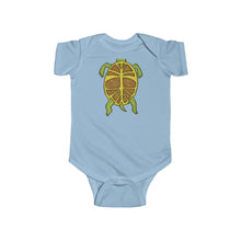 Load image into Gallery viewer, Infant Fine Jersey Bodysuit: turtle belly
