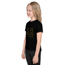 Load image into Gallery viewer, Kids T-Shirt: be an athlete brown
