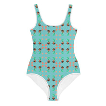 Load image into Gallery viewer, All-Over Print Youth Swimsuit: mermaid
