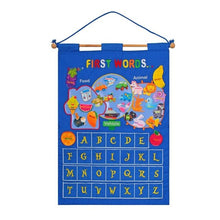 Load image into Gallery viewer, Fabric Calendar Learning Chart Crafts with Weather Season Months Week Date Letters - For Kids Early Education
